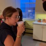Billie Lourd Instagram – 🥰🤮🥰The final 2 episodes of #AHS11 are on tonight so I obviously had to bless you all with this appetizing ✨BTS vid✨of yours truly vomiting up a surprisingly delicious banana smoothie of sorts (I have weirdly done a lot of #vomitacting on @ahsfx so I’m probably gonna put it in the skills section of my resume at this point). I have also blessed yall with a super artsy blurry photo of good ol Dr Hannah Wells living it up on a night shoot and a photo of my cast chair with a bunch of Italian ice on it (yes I ate all of them no you can’t judge me cause you can’t judge pregnant people for eating excessive amounts of Italian ice) anyways watch AHS tonight!!! And don’t be too mad at me for this novel of a caption thanks have a great day I love you all thanks for supporting my bizarre instagram presence