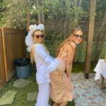 Billie Lourd Instagram - 🍾👯‍♀️🍾Happy #dirty #flirty #birdie #nerdy #gertie #purdy #wordy #thirty 2 the #bestbestie #godliestgodmami #friendtillzeend @hannahwolfe1 swipe for the ultimate #tbt of some crazysexycool poster I made her when we were 12 featuring some pretty crazysexycool pics of us?!? #fromposterstoposts #freeyoursoul ?!?!!!!!