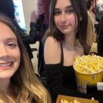Billie Lourd Instagram - 🌻🍿🌻I got to see #WildflowerMovie on #zebigscreen for the first time last night and could not be more proud to have gotten to be involved in this incredible, heartwarming, funny af, brilliant film. Sorry 4 this blurry selfie I was 2 damn excited to take #properphotos. GO SEE WILDFLOWER IN THEATERS OR STREAM IT ON MARCH 21 OR DO BOTH IF UR A REAL BADDIE!!!!! I love my @morningmoonproductions fam more than any interweb post could ever express!!!