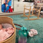 Billie Lourd Instagram - 🐣👨‍👩‍👧‍👦🐣#postpartum is all about #notleavingyourhouse #pawpatrol #pumping #friedchicken #rainbowfishsweatpants #fishstickersonyourface #unnecessarilylargewaterjugs #unnecessarilylargeotherjugs