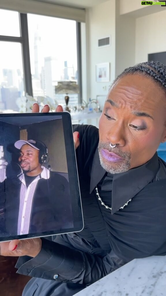 Billy Porter Instagram - Look at who I get to be now. I pray that you have the #audacity to show up as your authentic self. And the patience to trust the process and timing. 🙏🏾✨ Please go listen to “Audacity” on my #BlackMonaLisa album (link in bio) 💿