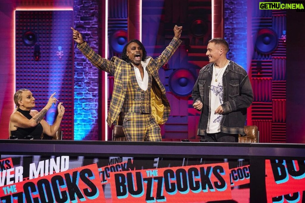 Billy Porter Instagram - ICYMI: Roisin Murphy, Dermot Kennedy, and I joined the regulars for Never Mind the Buzzcocks (S3, ep 6) on Sky Max and NOW #NMTB @skytv @nowtv Yes, y’all, the legendary pop culture panel show, hosted by Greg Davies, airs in England but I’m working on getting a clip to share with you all soon. It’s a lot of fun.