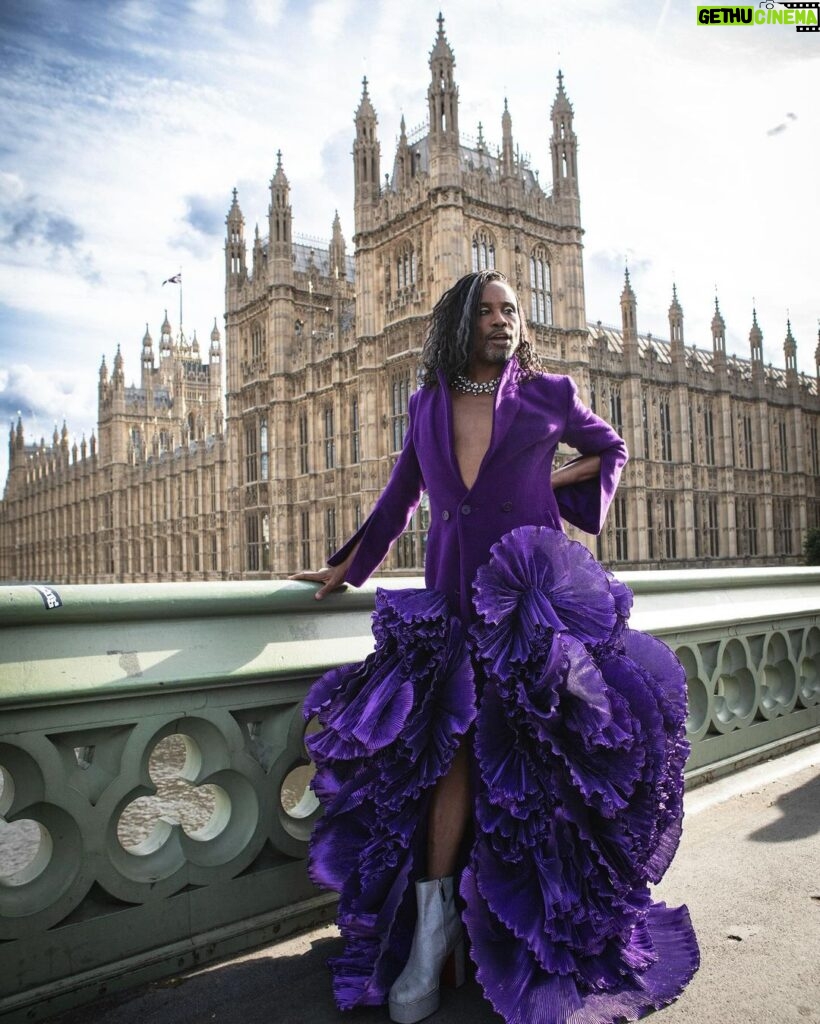 Billy Porter Instagram - “I think it pisses God off if you walk by the color purple in a field somewhere and don’t notice it.” #AliceWalker #TheColorPurple #London #tbt