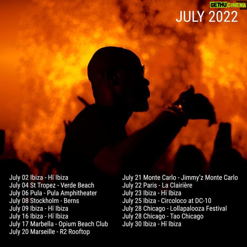 Black Coffee Instagram - July, see you in your city!