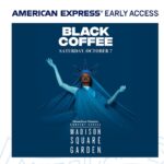 Black Coffee Instagram - New York City! Have you heard the news? 207 short days until I make my @thegarden debut… @americanexpress card members have exclusive access to tickets from now until Thursday (Supply is limited. Check link in bio for more info!) 📸: @pdbym #BCMSG #GodsVeryOwn New York, New York