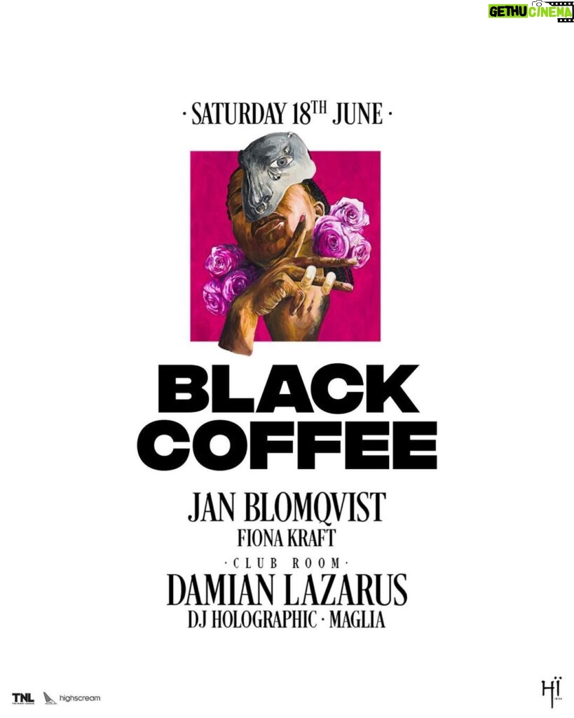 Black Coffee Instagram - Five down, 16 to go! It's @hiibizaofficial tonight with @damian_lazarus, @janblomqvist, @fionakraft, @djholigraphic and @josephmaglia 🚀 #GodsVeryOwn #HIBlackCoffee Hï Ibiza