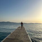 Blake Gray Instagram - executed this cannonball perfectly Mykonos, Greece