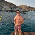 Blake Gray Instagram - Last day Mykonos, Greece