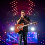 Blake Shelton Instagram - We wrapped the #BackToTheHonkyTonk Tour in Buffalo last night. Cheers to a hell of a tour y'all!!!