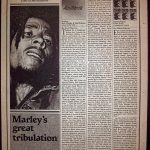 Bob Marley Instagram - MARLEY’S GREAT TRIBULATION Check out this scathing 1977 album review of EXODUS by @rollingstone magazine music critic. 🤨 See excerpts here: “There is a contradiction here between the enormous abilities of the Wailers - particularly the magnificent rhythm section of Aston Barrett, bass and Carlton Barrett, drums and the spidery lead guitar of Julian ‘Junior’ Marvin – and the flatness of the material Bob Marley has given them to work with.” “There are some well-crafted lines here, but given Marley’s singing, they don’t come across.” “Exodus doesn’t reach these heights, nor does it seem to aim for them.” “On the second side, the album falls apart.” “If I didn’t have more faith in Marley, I’d think he was trying to go disco.” “What bothers me is that I have the feeling that Marley, likely pressed by his label to continue the search for an American break-through without losing his original base in Jamaica and England, does not know (who this album is made for) either.” The album went gold anyway later that year because the people loved it and in 1999 it was named Album of the Century . ☝🏾❤️ Watch the making of Exodus in the #BobMarley: @OneLoveMovie showing at theatres everywhere. JAH