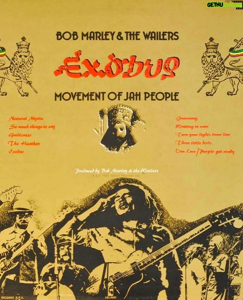 Bob Marley Instagram - MARLEY’S GREAT TRIBULATION Check out this scathing 1977 album review of EXODUS by @rollingstone magazine music critic. 🤨 See excerpts here: “There is a contradiction here between the enormous abilities of the Wailers - particularly the magnificent rhythm section of Aston Barrett, bass and Carlton Barrett, drums and the spidery lead guitar of Julian ‘Junior’ Marvin – and the flatness of the material Bob Marley has given them to work with.” “There are some well-crafted lines here, but given Marley’s singing, they don’t come across.” “Exodus doesn’t reach these heights, nor does it seem to aim for them.” “On the second side, the album falls apart.” “If I didn’t have more faith in Marley, I’d think he was trying to go disco.” “What bothers me is that I have the feeling that Marley, likely pressed by his label to continue the search for an American break-through without losing his original base in Jamaica and England, does not know (who this album is made for) either.” The album went gold anyway later that year because the people loved it and in 1999 it was named Album of the Century . ☝🏾❤️ Watch the making of Exodus in the #BobMarley: @OneLoveMovie showing at theatres everywhere. JAH