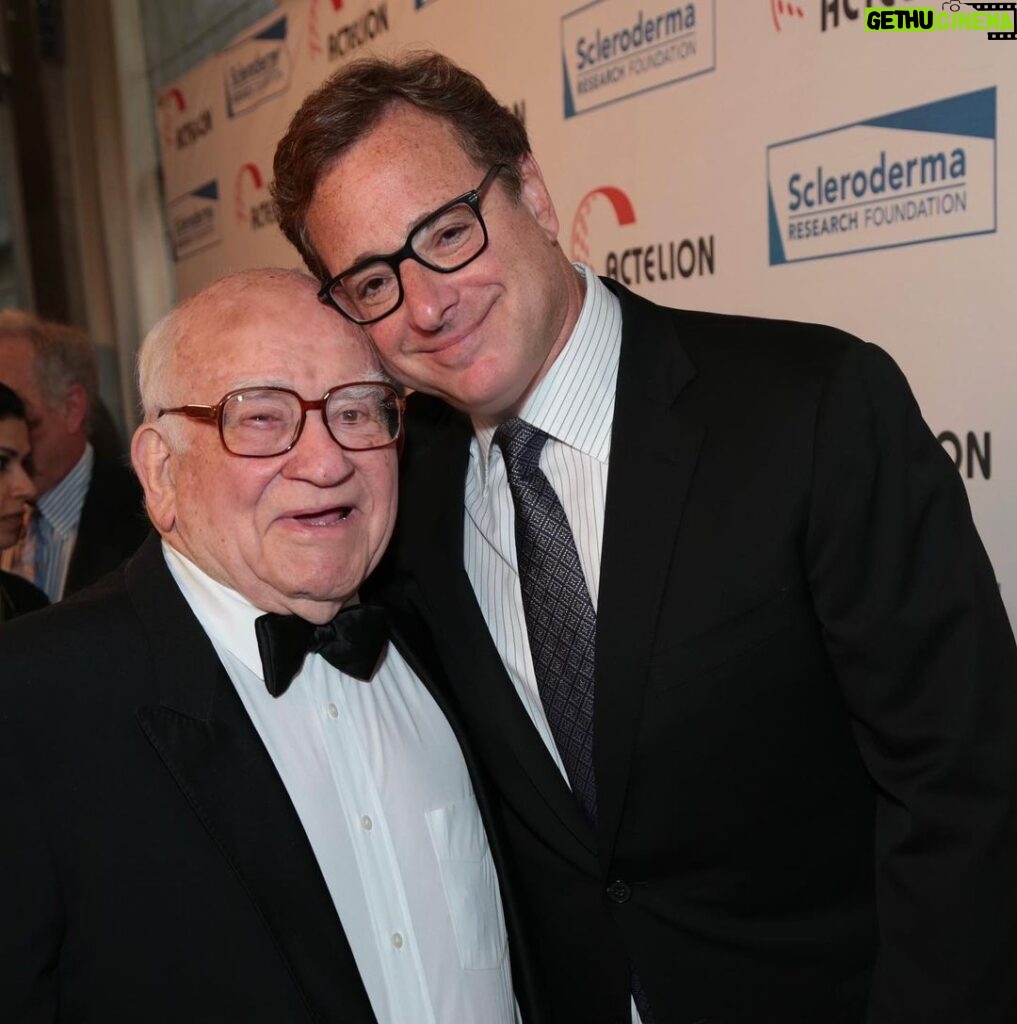 Bob Saget Instagram - We just lost a great one this morning. Ed Asner. Seven time Emmy winner—from being Lou Grant to being the star of “UP,” Ed always wanted to be part of things that mattered. Cant believe he was just a guest on my podcast August 16. My deepest condolences to his family that he loved so much. Rest In Peace, @theonlyedasner .