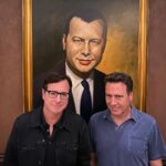 Bob Saget Instagram – So much fun this weekend with the Indianapolis audiences @heliumcomedyind and my buddy Mike Toomey. Four sold out shows of nice people and I got to work more on all my new stuff. Damn, comedy is a real gift right now. 
Oh— In case you’re wondering, the dude in the painting is Ermal Marsh, who founded Marsh Supermarkets in 1931 and sadly passed on in 1959. The Markets eventually went bankrupt and are no more. 
All Mike and I could talk about during lunch is how much we wish we coulda known this guy. Don’t really know why, but it’s all we talked about. 
Oh— And thank you Indy for an amazing weekend of shows!!!