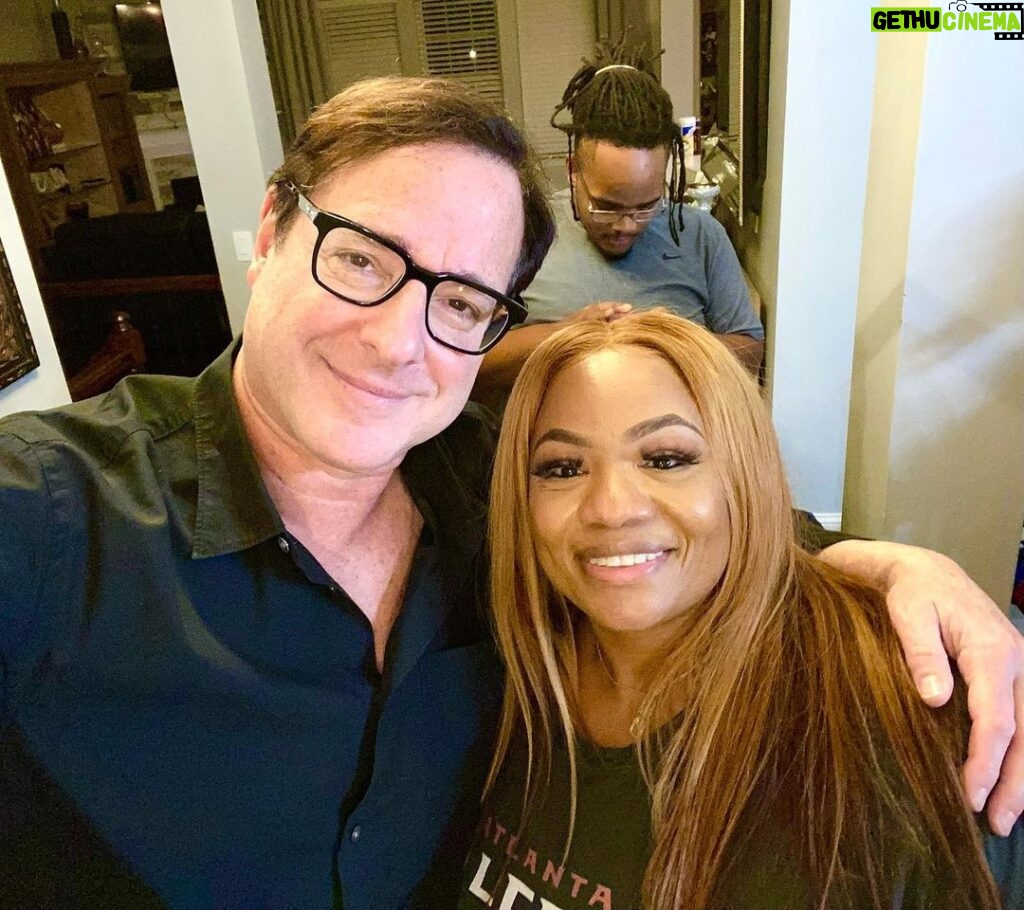 Bob Saget Instagram - Okay… so sometimes you meet a person who you feel kindred to. Comedians can sometimes be like that. Such is my new friendship with @comediennemspat - I’d seen her standup, then watched her new incredibly funny and smart sitcom @betplus - @themspatshow - Then had her on my podcast, and then— fell in love with this hilarious, strong, honest real woman who’s talent and depth also comes out in her new sitcom I feel you should all watch. After she and I talked on my podcast, she knew I was going to Indianapolis to do shows this weekend— and then she reached out and invited me to her house for dinner. Tonight, with her family, I just had the most genuine fun dinner, with a family that I am told I am “a new family member of.” So tonight, I had the pleasure of having dinner at their home. And treated like some traveling Uncle who came by to check in on people he cares about. What a gift life can be if you just let it be just that. As hard as these times are, tonight was a gift. And I have a made a new friend. This weekend, Ms. Pat will be performing in Pittsburgh while I’ll do my thing in Indianapolis. Two comic ships passing in the night. Damn, I love comedians. And I love Ms. Pat. Catch her on tour. You’ll love her.