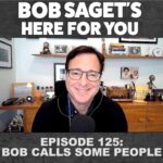 Bob Saget Instagram - In this podcast I talk to quite a few people, all with funny or touching stories to share... When I started this podcast, I decided to call it “Bob Saget’s Here For You,” as it was just two weeks before the Covid lockdown. I had been doing a stand up tour, working on a new hour, and I could feel dissension in the audiences between people. I wanted to try to give some solace to them—And if I was going to do a podcast, I wanted it to be funny and meaningful. I thought I would occasionally do episodes where I would call people, after they left a message for me, so I could see how they’re doing. So this is a fun and hopeful returning to that kind of episode. I surprised Elizabeth and her super-fan dad, Chris, who admitted he has man-crush on me. I spoke with Karen who told me of nightmare Tinder matches and about a scammer who tried to sell her a house and she got out of the deal by telling him she was a satanist. Then there’s Ben and his story about the not-so-smart hardware store employee, who asked an off-color question about Ben's wife's private area. There’s several other kind funny peeps, and lastly, Sam, the DJ who called me when he was hungover and said he just wanted to spread a little positivity and unity among people. I hope you enjoy this episode as much as I enjoyed talking to these interesting funny and kind callers. Listen to Bob Saget’s Here For You now: https://bit.ly/BobSagetsHereForYouPod Listen Anywhere! Apple Podcasts: https://bit.ly/BobSagetsHereForYouApple Spotify: https://bit.ly/BobSagetsHereForYouSpotify Stitcher: https://bit.ly/BobSagetsHereForYouStitcher Google: https://bit.ly/BobSagetsHereForYouGoogle Follo w Bob Saget: