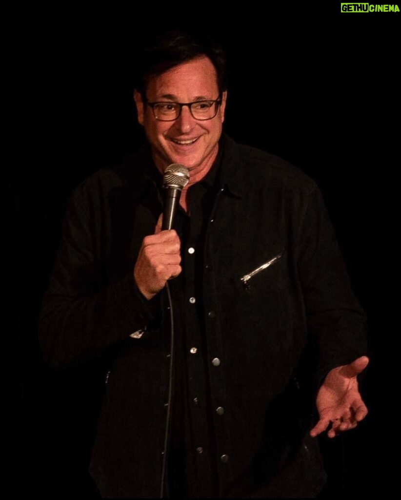 Bob Saget Instagram - So much fun going up after more than a year @thecomedystore - So great to see my friends, @marcmaron @therealjeffreyross @donnellrawlings and the handsome @wilfredburr —And such a nice audience. I started in LA at the Store when I was 21 in 1978 and hosted for eight years. Whew. Lotsa memories in that building. So great to see it thriving and people laughing there again with such great comedians! repost @thecomedystore ・・・ Special thanks to @bobsaget for popping in the OR last night! A surprise guest was just added to @crackemthurs this Thursday (7/1). This is one show you won’t want to miss! Doors open at 8pm. Show at 8:30pm. Get your tickets at the link in bio! 📷 @samfelser #bobsaget #fullhouse #aristocrats #standup #surpriseguest