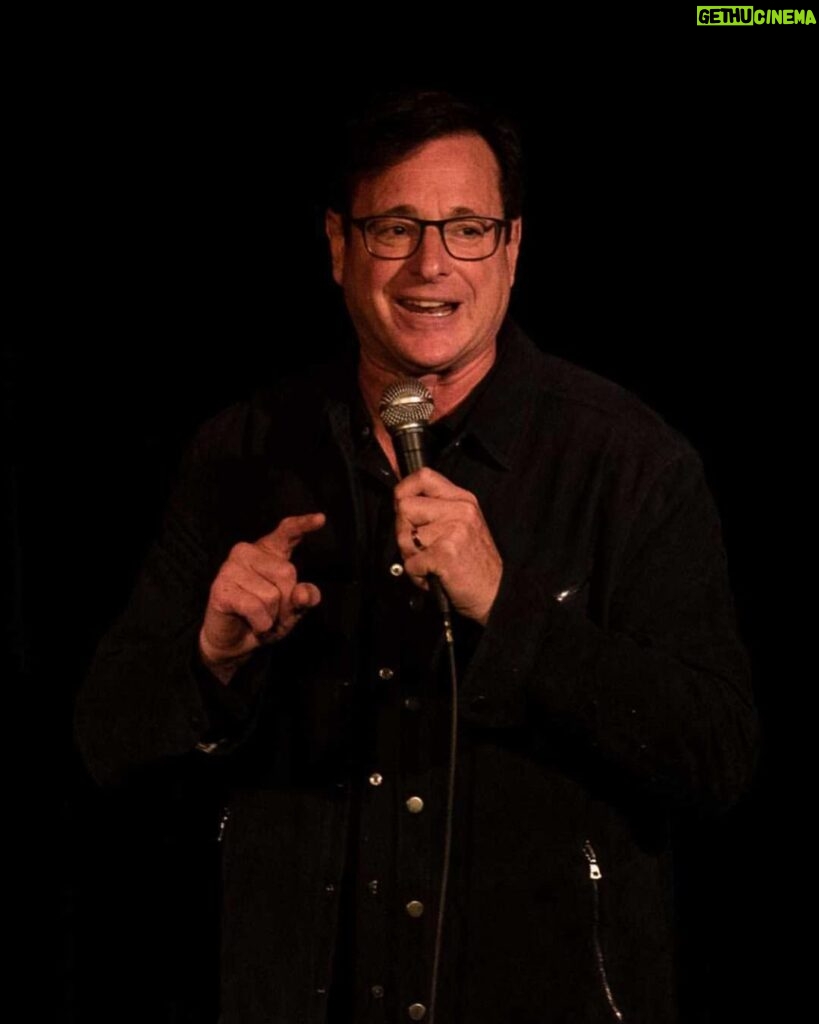 Bob Saget Instagram - So much fun going up after more than a year @thecomedystore - So great to see my friends, @marcmaron @therealjeffreyross @donnellrawlings and the handsome @wilfredburr —And such a nice audience. I started in LA at the Store when I was 21 in 1978 and hosted for eight years. Whew. Lotsa memories in that building. So great to see it thriving and people laughing there again with such great comedians! repost @thecomedystore ・・・ Special thanks to @bobsaget for popping in the OR last night! A surprise guest was just added to @crackemthurs this Thursday (7/1). This is one show you won’t want to miss! Doors open at 8pm. Show at 8:30pm. Get your tickets at the link in bio! 📷 @samfelser #bobsaget #fullhouse #aristocrats #standup #surpriseguest