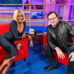 Bob Saget Instagram - Enjoyed doing #FridayNightVibes @vibesontbs @tbsnetwork - Fun to guest with the Star of the show—The beautiful @tiffanyhaddish !