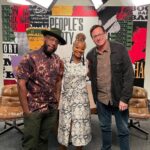 Bob Saget Instagram – Had such a great time talking with the incredible Talib Kweli and Jasmin Leigh on #PeoplesParty on @hearluminary on #worldsbestpodcast – This was recorded a little while back before losing Norm, so there’s some now very moving conversation about Norm, as if he was still with us. 
If only. 💙

・・・repost @talibkweli 
Next up on the #worldsbestpodcast is the illest m*therf*cker in a cardigan sweater, the great @bobsaget hear Bob with me and @realjasminleigh on #PeoplesParty on @hearluminary having real talk right now, the visuals will be out at @uproxx video next week…
