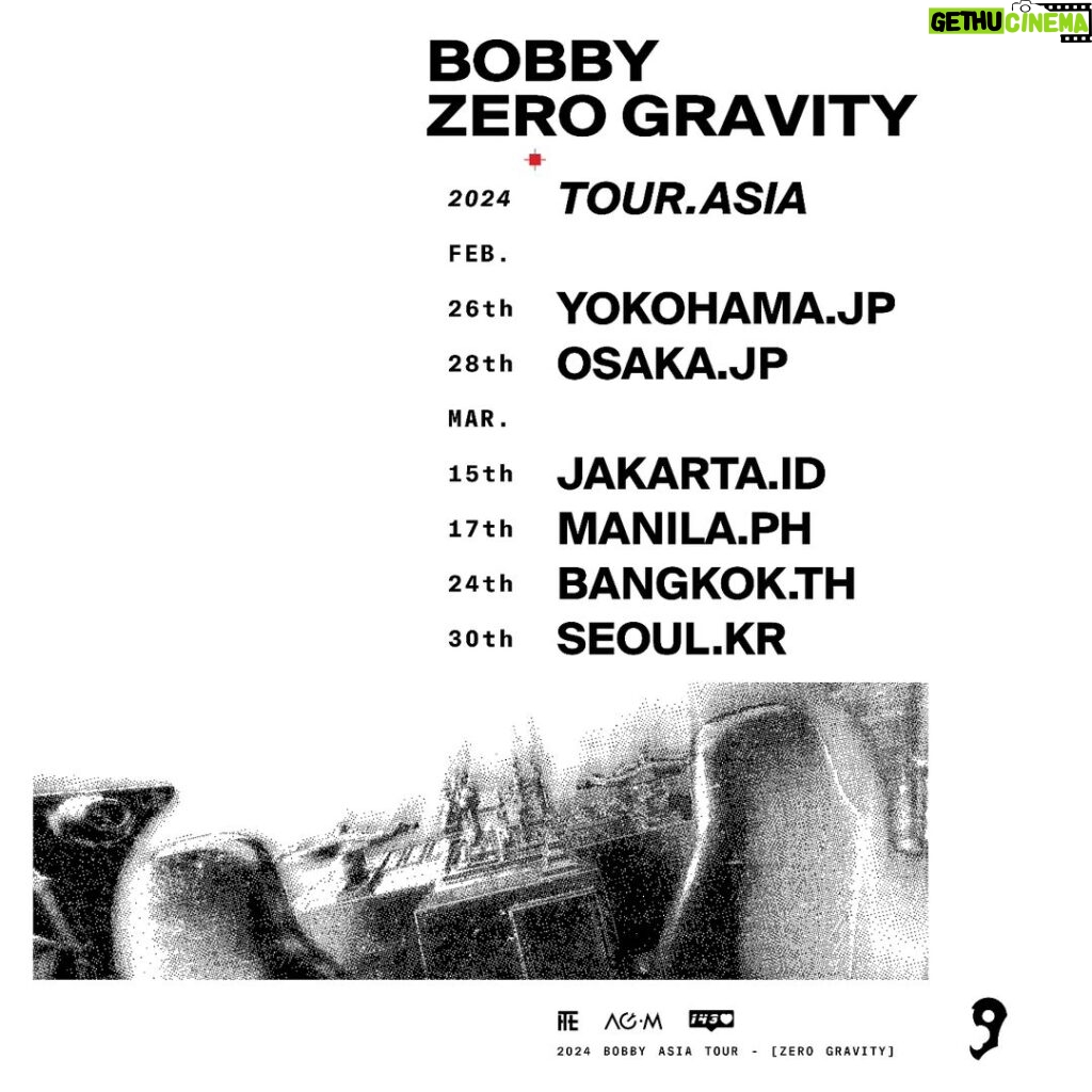 Bobby Instagram - 2024 BOBBY ZERO GRAVITY TOUR in ASIA #BOBBY #바비 #ZERO_GRAVITY