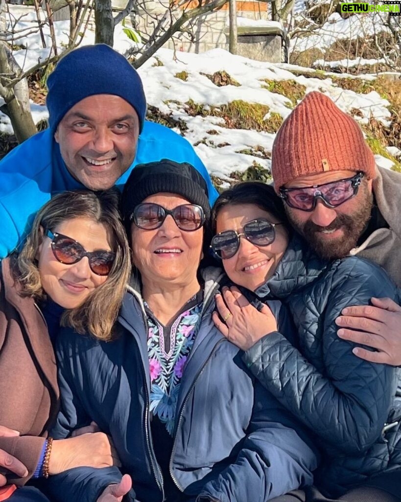 Bobby Deol Instagram - Love you Maa!! ❤️ Happy Birthday 🎂