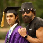 Bobby Deol Instagram - Happy Birthday my Aryaman! 🎉 So proud of your achievements Love you beta ❤️❤️❤️❤️❤️ 📸@iamdharamdeol #nyustern #ClassOf2023