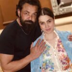 Bobby Deol Instagram - Happy 27th anniversary my love ❤️forever yours 😍🤗😘✨🍾✨🍾✨🍾
