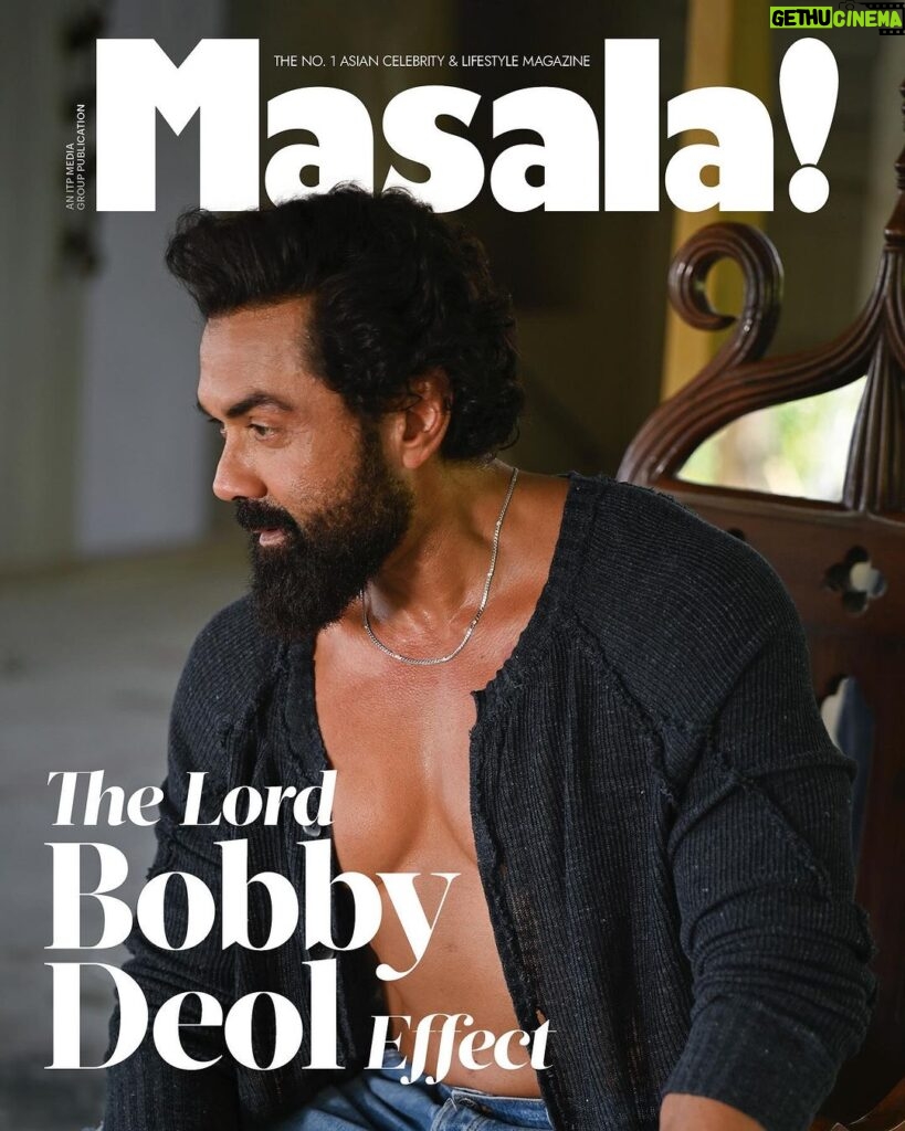 Bobby Deol Instagram - 2023 will go down as the year Lord Bobby Deol (@iambobbydeol ) reigned supreme. Join us as we delve into his experience working on @animalthefilm and follow along as he takes us on the journey ahead.. Read all about it at our link in bio 🔗 ______________________________________ Interview by @pooja_412_ Styled by: @taniadeol Photography: @tinadehal Makeup Artist: @makeup_sidd Hairstylist: @shahrukhmohd786 Artist PR: @communiquefilmpr _______________________________________ #bobbydeol #animal #animalmovie