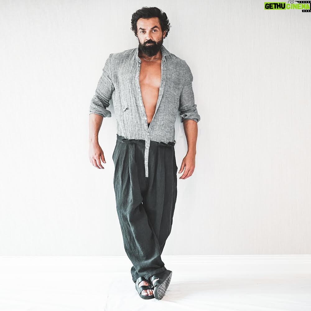 Bobby Deol Instagram - Cool, calm, and grey.
