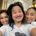 Bobby Lee Instagram - Last day in Budapest!!!!!!!! Breakfast with the ladies! Talking shit! @janina #gretalee