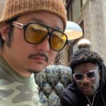Bobby Lee Instagram - I usually don’t hang with Manchester United fans but @charles_babzy is one of three people I know in Hungary. He sexy kinda too!