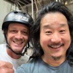 Bobby Lee Instagram - Magical day with @tonyhawk @wolfmate @buckylasek Papa still got it!