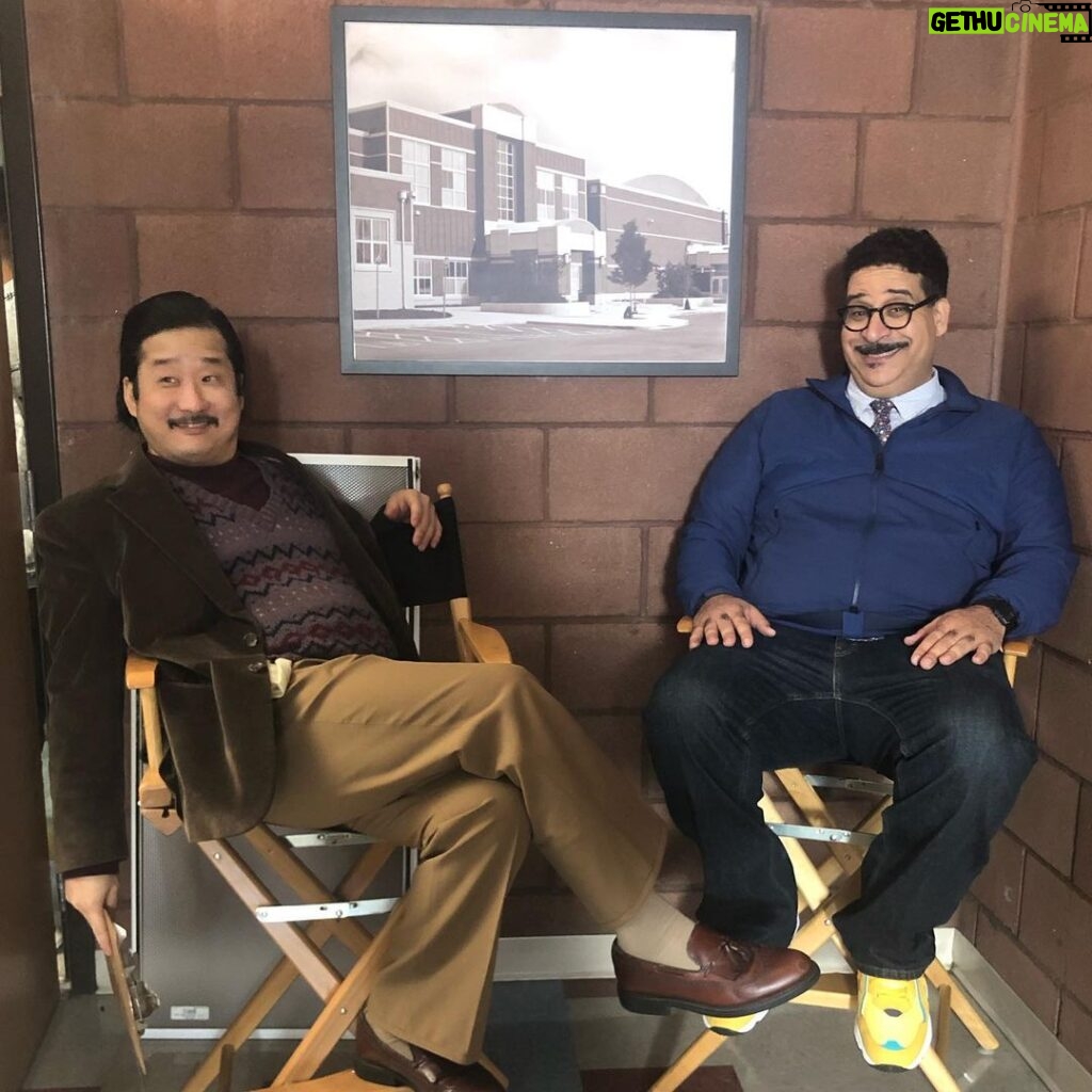 Bobby Lee Instagram - I’m working with Fat Lando Calrissian today. @erikgriffin