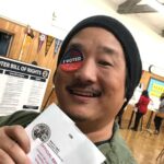 Bobby Lee Instagram - Voted! @theoliverhudson owes me 100 dollars!!!