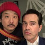 Bobby Lee Instagram - Hosting at Montreal and this European Fuck Machine did a guest spot. @jimmycarr @justforlaughs