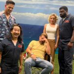 Bobby Lee Instagram - They are so happy to see me again. @magnumpi @jayhernandez001 @perdita_weeks_ @stephenhillacts @zachknighton @mrgenehong