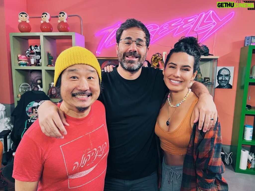 Bobby Lee Instagram - This is one of my favorite podcasts I’ve ever done. I laughed hard. Love this Greek Softie. @yannispappas @tigerbelly @khalamityk @gilbits @george_kimmel