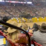 Booboo Stewart Instagram – Rodeo time 🤙🏽 massive thank you to @wrangler @heritagebrand & @fwv_us giving us an incredible @lasvegasnfr adventure,, thank you so much. Can’t wait to do it again