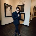 Booboo Stewart Instagram - Las Vegas friends and fellow travelers 🎩 don’t miss my solo exhibition with the @parkwestvegas it’ll be up for a few more weeks 🦅 . 📷 @stardustfallout