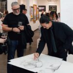 Booboo Stewart Instagram - • Couldn’t be more thankful for the @parkwestgallery • Here we are for round 2 this time at @parkwestvegas 🎩 Thank you so much to everyone who came to experience the show and again to the @parkwestgallery for sharing their space for me and my art 🤙🏽 The show will be up until Nov 20th . 📷 @stardustfallout