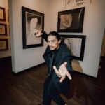 Booboo Stewart Instagram – Las Vegas friends and fellow travelers 🎩 don’t miss my solo exhibition with the @parkwestvegas it’ll be up for a few more weeks 🦅
.
📷 @stardustfallout