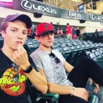 Bradley Steven Perry Instagram – Sox lost, if you can’t tell Angel Stadium