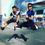 Bradley Steven Perry Instagram – Jumpin to space #wdwbde @wdwbestdayever