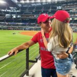 Bradley Steven Perry Instagram – Didn’t ask when half time was, which is a massive step in the right direction for her Globe Life Field