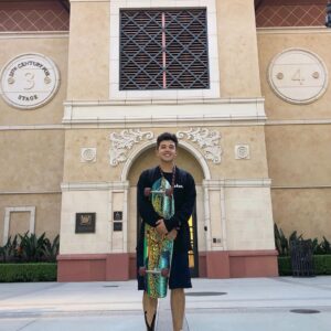 Bradley Steven Perry Instagram - I miss being a lil awkward college student with a bad ankle - now I’m just an awkward graduate with a bad ankle