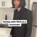 Brandon Calvillo Instagram - Having John Wick as a roommate