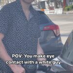 Brandon Calvillo Instagram - POV: You make eye contact with a white guy