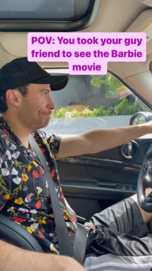 Brandon Calvillo Instagram - POV: you took your guy friend to see the Barbie movie