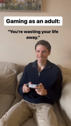 Brandon Calvillo Instagram - Gaming as a kid vs as an adult