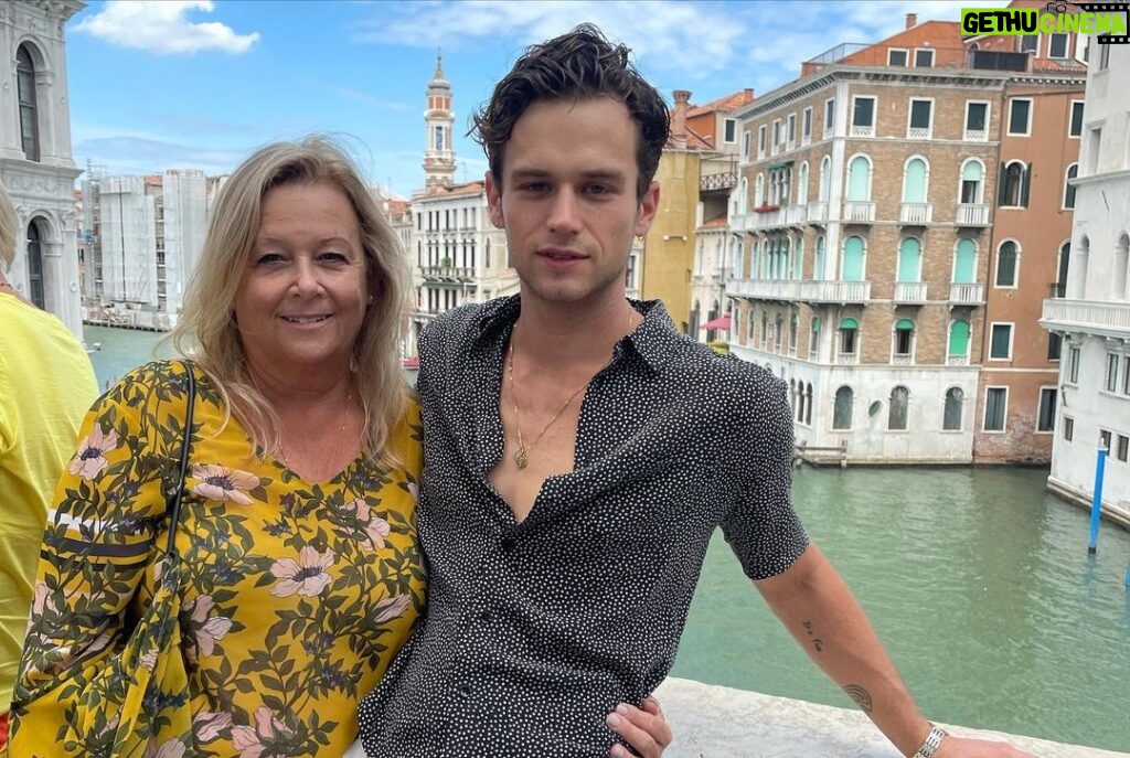 Brandon Flynn Instagram - A little Venice Seeing Venice with my Mother in @ysl was one of the sweetest gifts life has given me. Thank you @anthonyvaccarello @emmanueltomasini Venice, Italy